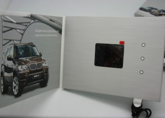 Good price 2.4inch video card with name card design A5 size customized / small lcd size business card online
