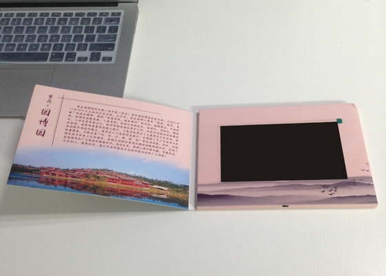 Customized video brochure Style and advertising/product lanch/business gift Use video screen greeting cards