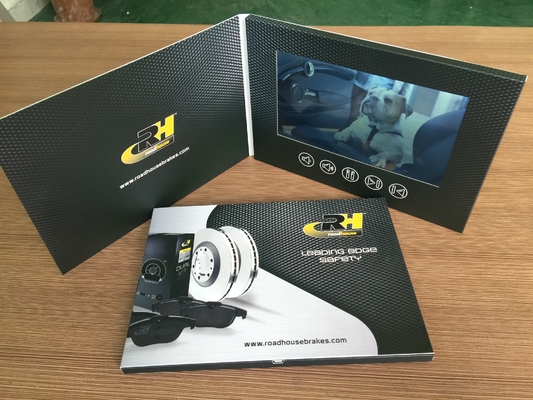 2017 Innovative marketing & communication solutions 7inch screen Lcd video brochure video business card