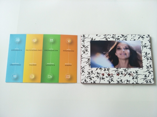 Good price Paper Hd 4.3 Inch Video Brochure Virtual Video Greeting Card online