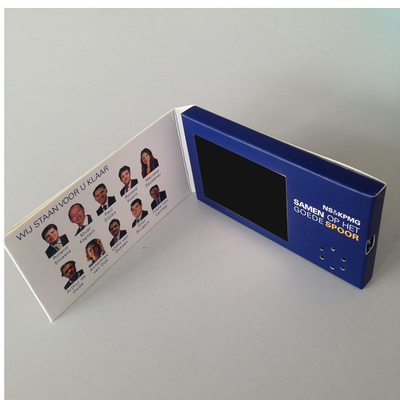 Buon prezzo Cartolina di auguri a schermo LCD portatile personalizzabile e video interattivo in linea