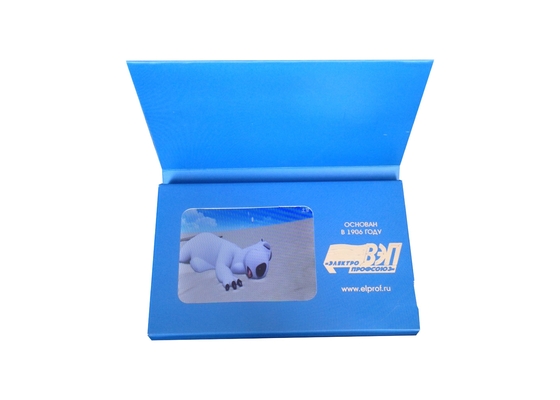 Good price TFT Screen Video Business Card Convenient In 90*50mm Size 128MB-8GB Memory online