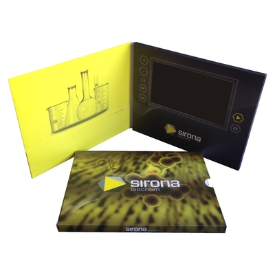 Good price Convenient Advertising Lcd Gift Box Video Brochure Box With USB Cable online