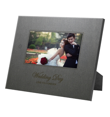 Good price Leather Promotional Video Brochure Book Digital Wedding Video Book online
