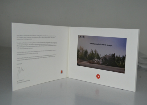 Good price Custom Lcd Video Brochure Greeting Card Promotional lcd screen video brochure greeting card PVC070 online