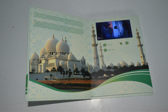 Good price 4.3inch LCD screen invitation card video greeting brochure electronic paper card online