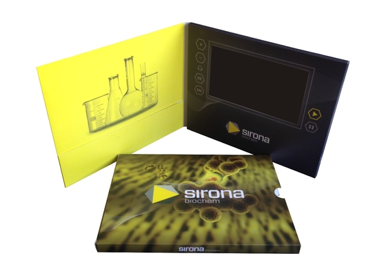 quality 7 Inch TFT Screen Video Card Mailer Economical For Scenery Idea factory