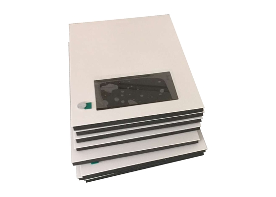 Good price 2.4/2.8/4.3/5/7/10.1 Inch Video Brochure Module TFT Video Module White Blank Paper Card online