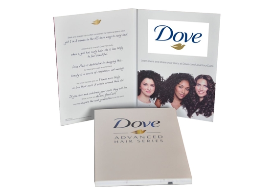 Bon prix Brochure imprimée vidéo promotionnelle personnalisée 2016 4.3 