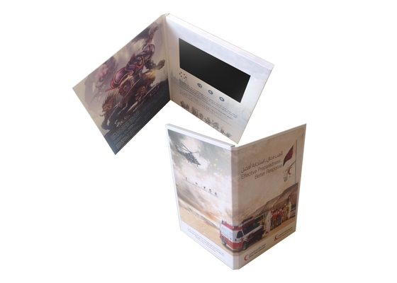 Good price 8GB Memory Video Invitation Card Interactive 95x54mm Display Area online