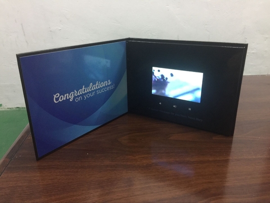 Good price LCD Hd Video Brochure Hard Cover Video Advertising Card CE ROHS Certification online