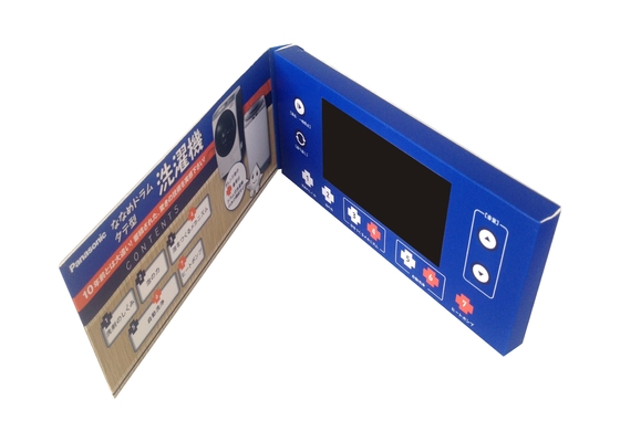 Good price 2.8 Inch Video Visiting Card LCD For Panasonic Washing Machine Introduction Card online
