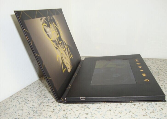Good price Advertising invitation paper video crafts 10inch video greeting brochure cards online