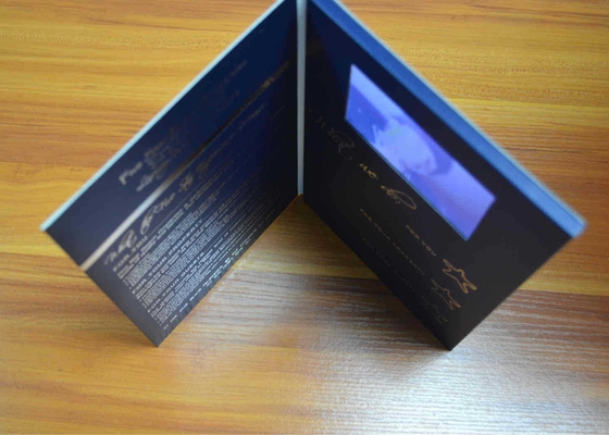 Good price 4.3 inch customized artwork lcd video brochure card built-in 128MB,rechargeable battery,speaker online