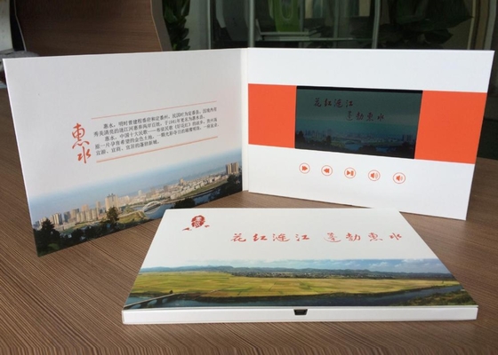 Good price European Style 5inch LCD screen dynamic video brochure with A5 Print  digital video brochure PVC050 online