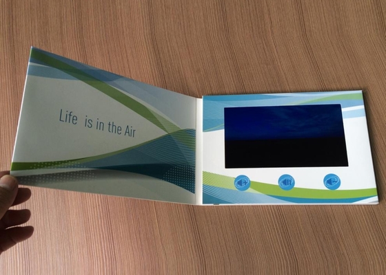 Good price Innovative marketing & communication  7''  screen Button controlvideo graphic business card for property online