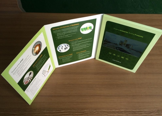 Buon prezzo Conveniente scheda video per brochure schede video di dimensioni A4 per inviti in linea