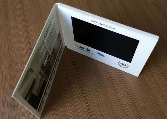 Good price Creative Interactive Video Brochure  7''  screen Button control video graphic business card for property online