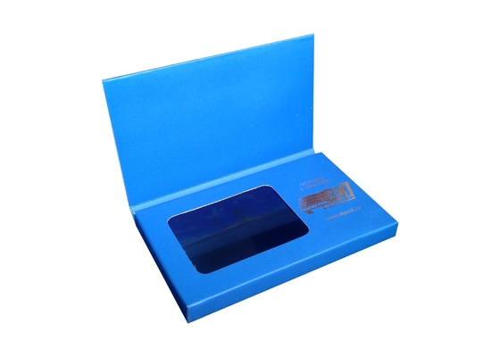 Good price 2.4inch LCD screen video bussiness card in name card size for business gift digital business card custom printing PVC024 online