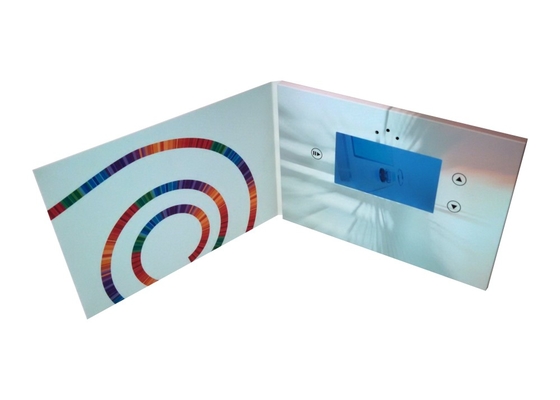 Buon prezzo 4.3 pollici Lcd Video Brochure Card Custom Video Brochures All In One in linea