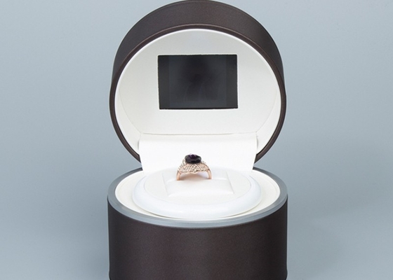 Good price Decorative Luxury LCD Ring Box Video Presentation Box With LED Light Control online