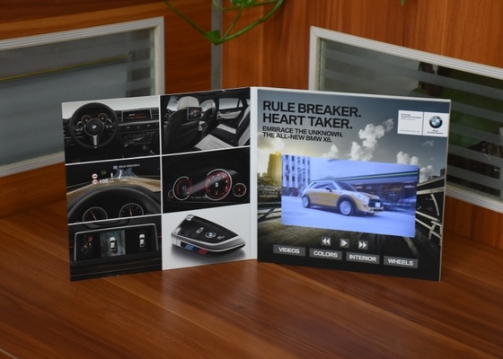 Good price 7 Inch Lcd Video Message Card Creative Marketing Stragety With USB Cable online