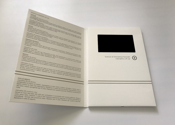 Good price 4.3 Inch Interactive Video Brochure Lcd Greeting Card A5 Size Business Promotional Card online