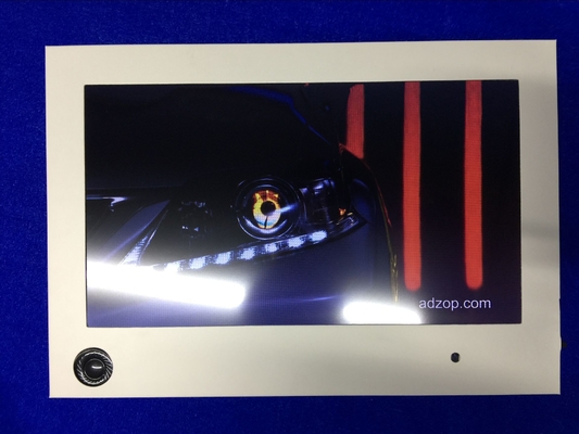 Good price Custom business and Paper Material 10.1inch screen lcd advertising player POP display with metal hook for shelf sales online