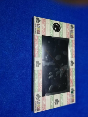 Harga yang bagus Custom 7inch layar lcd pemutar iklan tombol kontrol POP tampilan video iklan kartu pemutar video on line