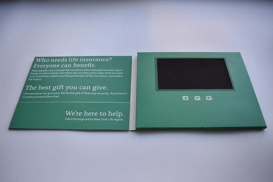 ราคาดี Tft Screen Digital Recordable Video greeting card สําหรับองค์กรบริการการเงิน ออนไลน์