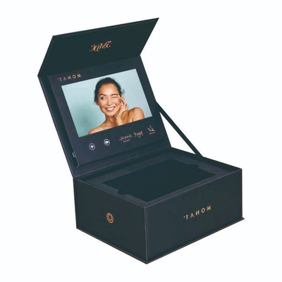 quality 7 Inch Personalized Video Gift Box With HD Screen For Luxury Product Showcases factory