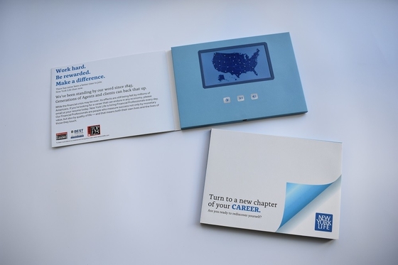 Good price 5 Inch Digital Video Marketing Mailer Benefits To Video Marketing online