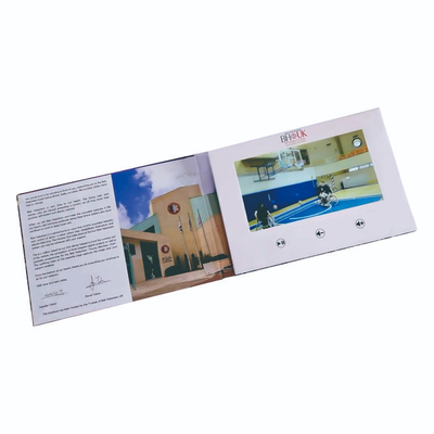 Good price Business Event Video Invitation Brochure 7 Inch LCD Screen With Custom Design online