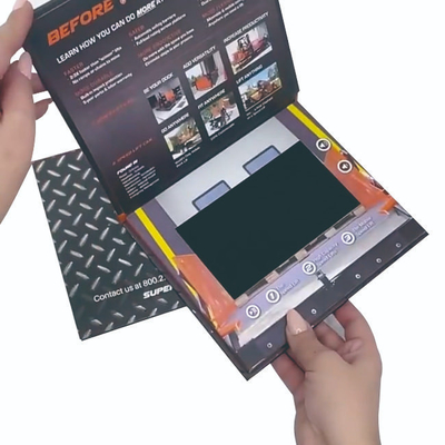 Good price Custom Lcd Video Brochure Card 7 Inch High Resolution For Machinery Industrial Product Demonstrations online