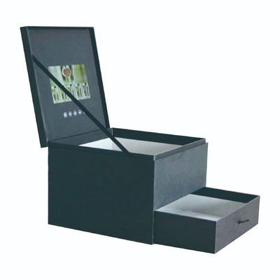 Good price Custom Video Box With Drawer  Personalized Gift Packaging With 7inch Screen Display online