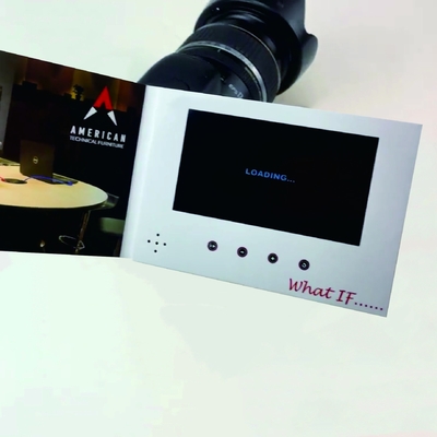 Good price 7 Inch LCD Video Brochure For Home Living Brands Custom Video Booklet For Product Showcases Brand Promotion online