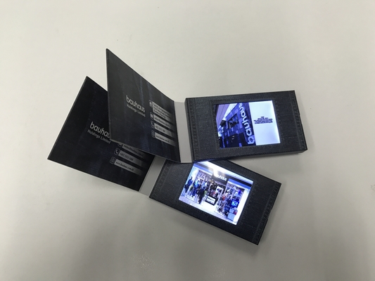 Good price High Resolution Video Business Card IPS Withy 350mAh-2000mAh Li-Ion Battery online