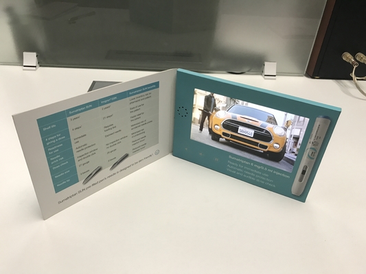 Good price A5 Size Video Business Card 5 Inch Economical With ROHS Certification online