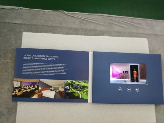 Good price 5 Inch Lcd Screen Greeting Card Business Promotional For Presentation online