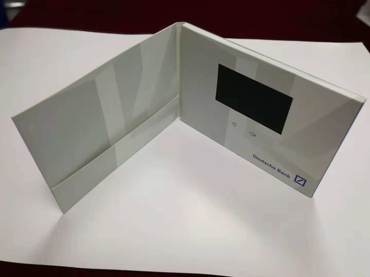 Good price Custom design paper material display video card 4.3'' lcd screen video brochure digital video display with inside pocket online