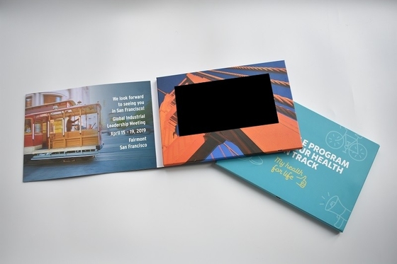 Good price Customizable Promotional Custom Video Brochures Lcd Video Greeting Card online