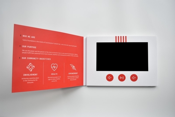 Good price LCD Video Memory Book Personalized Video Books For Health Activity Brand Advertisement online
