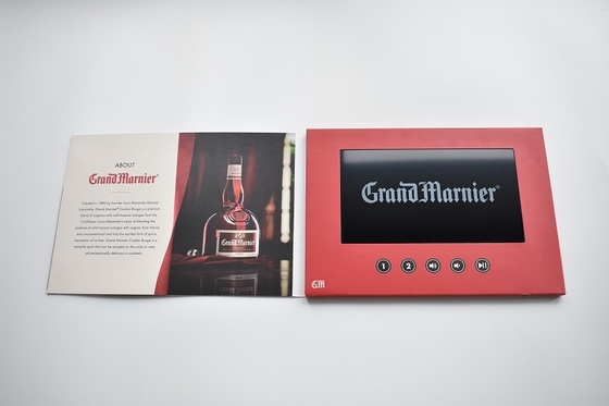 Good price 2019 creative design 7inch screen size lcd video mailer video in print brochurevideo direct mail for retail marketing online