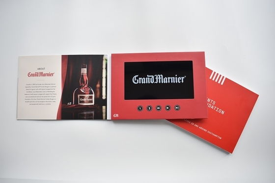 Good price Creative LCD Video Brochure Greeting Card In Video High Resolution For Retail Marketing online