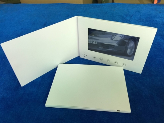Good price Rechargeable Video Greeting Card HD Advertising With Paper Material online
