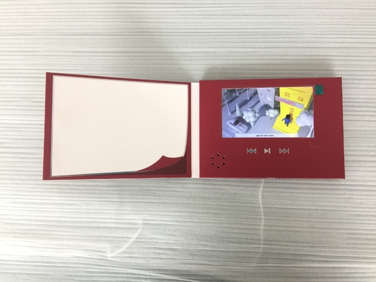 Good price Advertisement 5 Inch Video Greeting Card With Custom Printing online