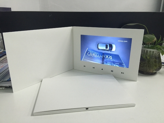 Good price 128MB 10 Inch Video Marketing Brochure Lcd Video Greeting Card With Button Control online