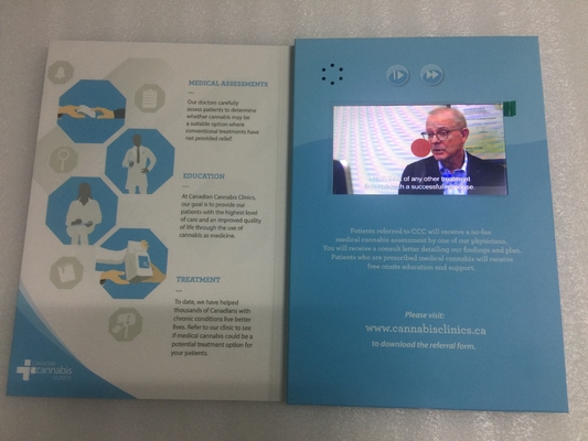 Good price 5 Inch Video Card Mailer For Pharmaceuticals Market Birthday online