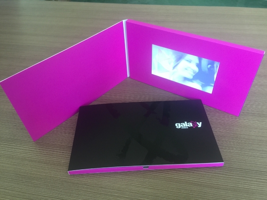Good price Custom design paper material video production 4.3'' LCD screen video brochure card screen with video branding online