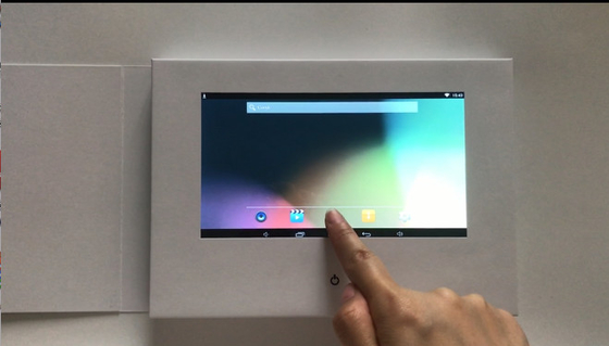 Good price Custom Android Wifi Video brochure 7inch Touch screen video book/booklet with wifi technology online